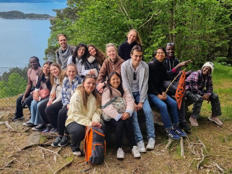 utvekslingsstudenter gruppe