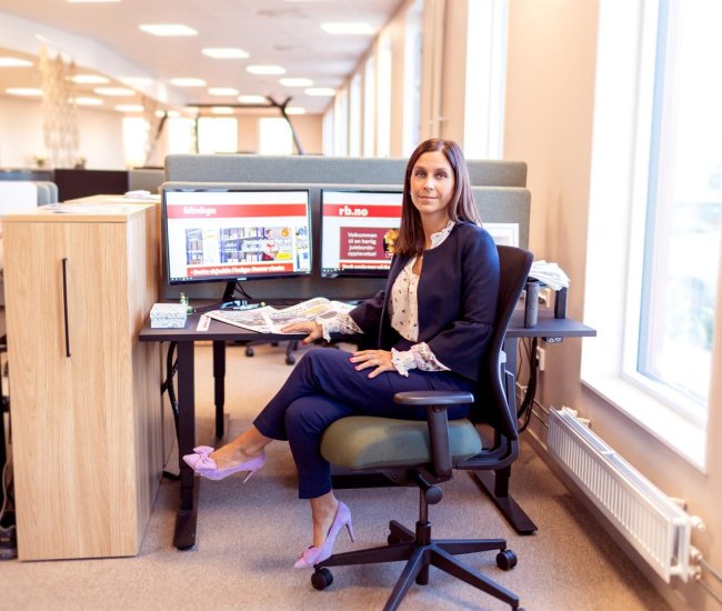 Kristina F N, Romerikes Blad