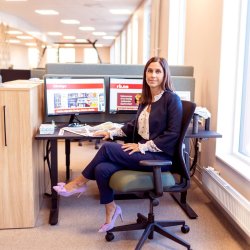 Kristina F N, Romerikes Blad