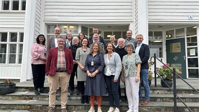 Samarbeid i sentrum: Besøk fra Driestar Christian University