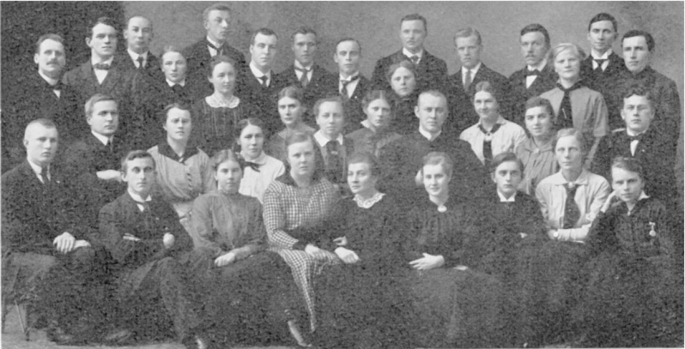 Bibelskolens første kull